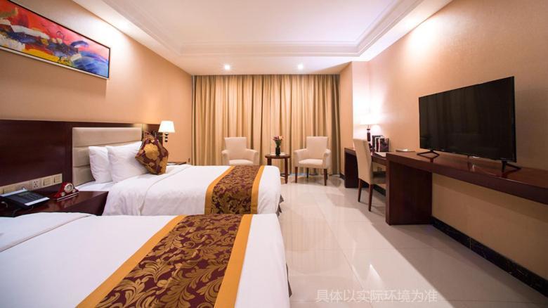 Guangzhou Jin Wan Li Business Hotel Exterior foto